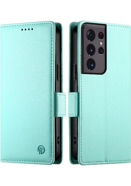 Samsung Galaxy S21 Ultra Cüzdan Kart Yuvaları Flip Iş Kullanımı Için Flip Case (Yurt Dışından) fırsatları