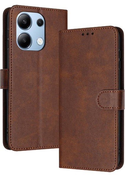Saf ile Kart Yuvası Kickstand ile Xiaomi Redmi Not 13 4g Için Flip Case (Yurt Dışından)
