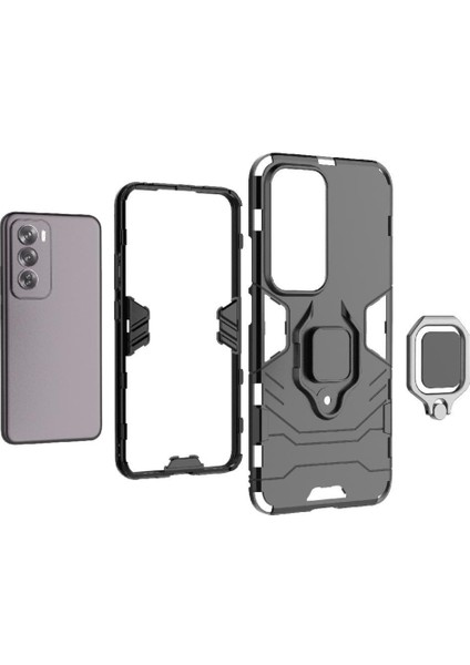 Oppo Oppo 12 Pro 5g Için Kılıf Kickstand Askeri Damla Koruma Darbeye (Yurt Dışından) fırsatları