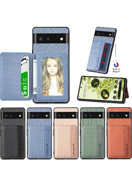 Google Pixel 6 Stand Fonksiyonu Için Kılıf Komple Kamera Güvenlik Manyetik (Yurt Dışından) fiyatları