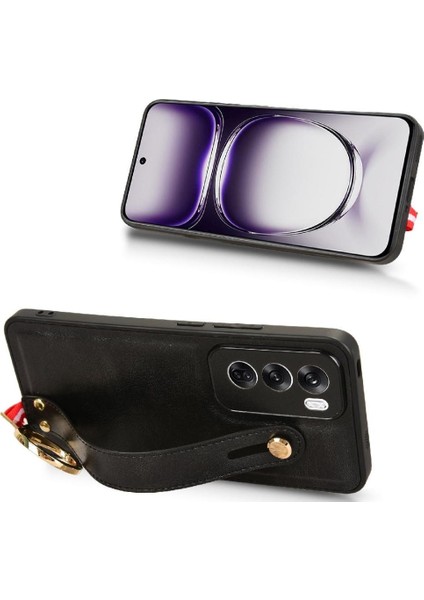 Oppo Oppo 12 Pro 5g Bilek Kayışı Premium Pu Deri Uyumluluk Için Kılıf (Yurt Dışından) modelleri