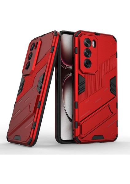 Oppo Oppo 12 Pro 5g Için Kickstand Koruyucu Kapak Sağlam Askeri (Yurt Dışından)