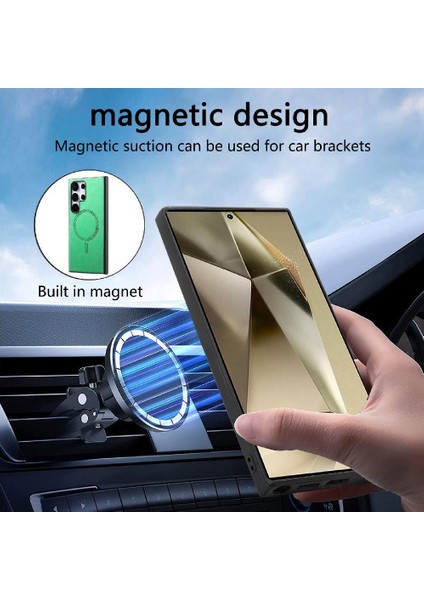Samsung Galaxy S24 Için Flip Case Ultra Hafif Magsafe Araba Mounts Ince (Yurt Dışından) fiyatları