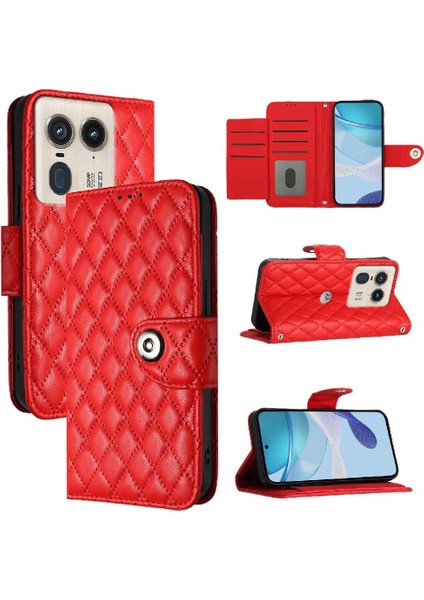 Motorola Kenar 50 Ultra Kart Tutucu Cüzdan Kapak Bilek Şeridi Için Kılıf (Yurt Dışından) indirimleri