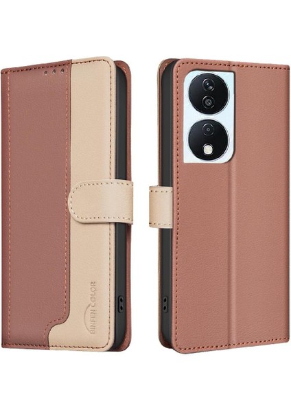 Onur X7B Kickstand Kart Yuvaları Tutucu Darbeye Tpu Iç Için Flip Case (Yurt Dışından)