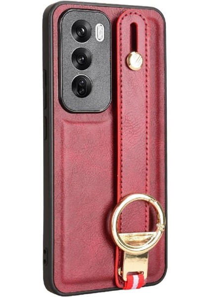 Oppo Oppo 12 5g Bilek Kayışı Premium Pu Deri Uyumluluğu Için Kılıf (Yurt Dışından) indirimleri