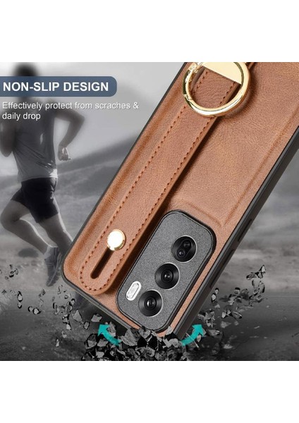 Oppo Oppo 12 5g Bilek Kayışı Premium Pu Deri Uyumluluğu Için Kılıf (Yurt Dışından) fiyatları