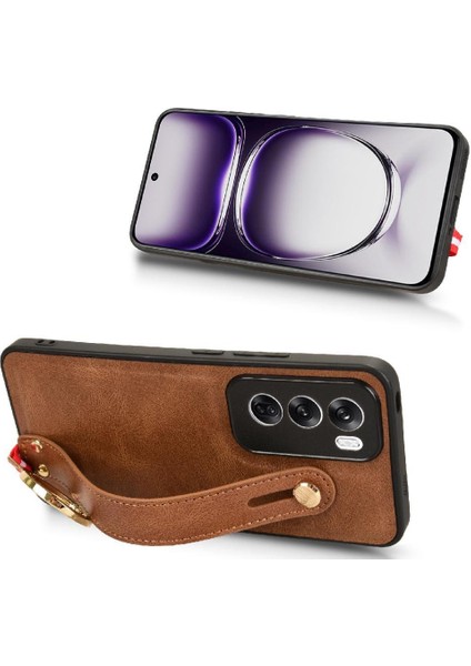 Oppo Oppo 12 5g Bilek Kayışı Premium Pu Deri Uyumluluğu Için Kılıf (Yurt Dışından) fırsatları