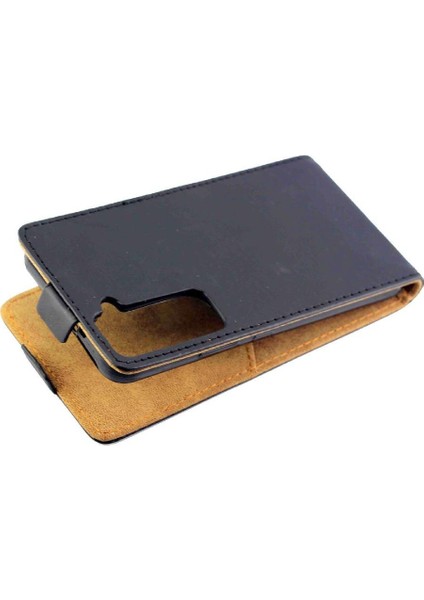 Samsung Galaxy S22 5g Tpu Deri Iş Tarzı Için Dikey Flip Case (Yurt Dışından) fırsatları