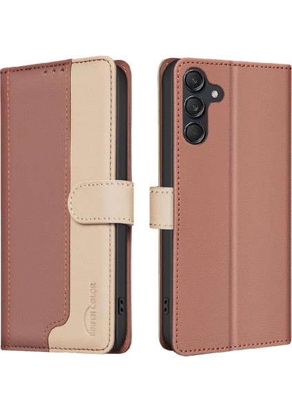 Samsung Galaxy A25 5g Rfıd Engelleme Kickstand Kart Yuvaları Tpu Için Flip Case (Yurt Dışından) indirimleri