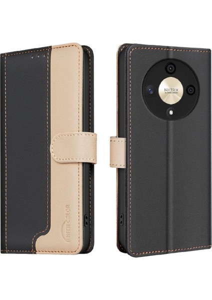 Onur X9B Kickstand Darbeye Tpu Iç Kabuk Flip Folio Için Flip Case (Yurt Dışından)