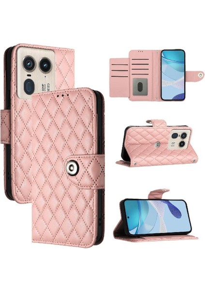 Motorola Kenar 50 Ultra Kart Tutucu Cüzdan Kapak Bilek Şeridi Için Kılıf (Yurt Dışından) indirimleri