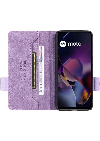 Motorola Moto G54 5g Kart Tutucu Kapak Kickstand Manyetik Için Flip Case (Yurt Dışından) modelleri