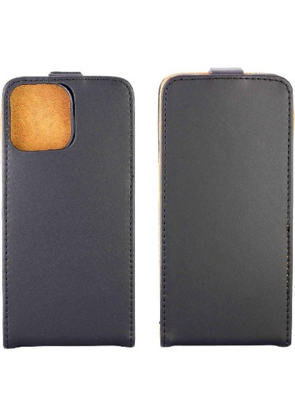 Dikey Flip Case IPhone 15 Pro Max Kart Yuvası Koruyucu Kapak Tpu (Yurt Dışından)