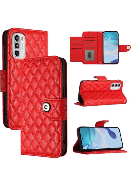 Motorola Moto G52 4g Cüzdan Kapak Darbeye Şık Koruyucu Kılıf (Yurt Dışından)