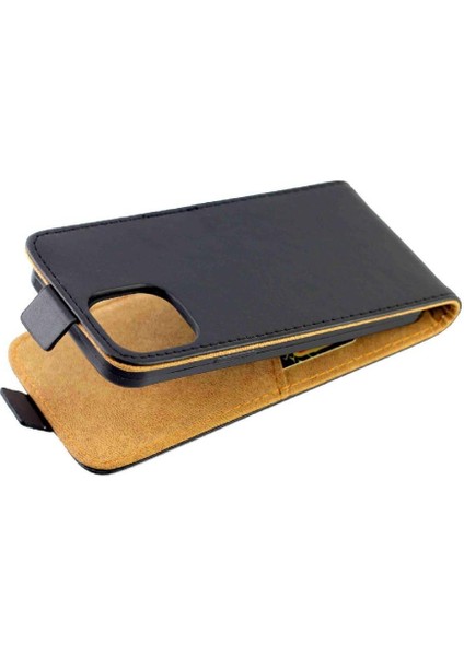 IPhone 13 Mini Tpu Deri Kart Yuvası Koruyucu Için Dikey Flip Case (Yurt Dışından) modelleri