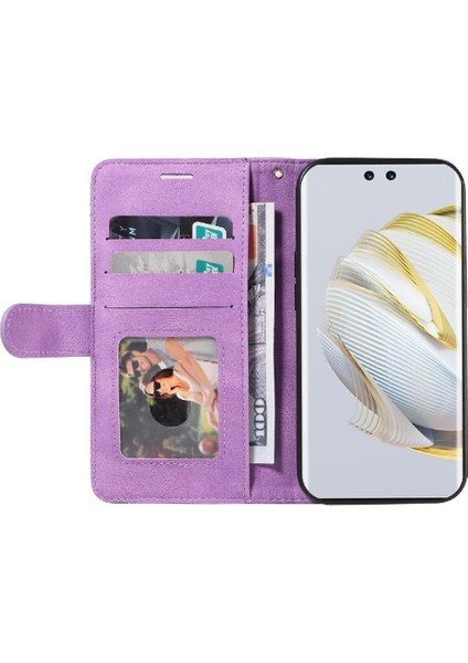 Colorful Shop Kart Yuvası Standı ile Huawei Pura 70 Pro Kickstand Koruyucu Için Flip Case (Yurt Dışından)