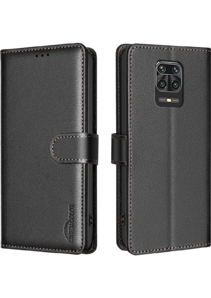 Xiaomi Redmi Not 9 Için Flip Case Pro Kart Tutucu Kickstand Manyetik Rfıd (Yurt Dışından) indirimleri