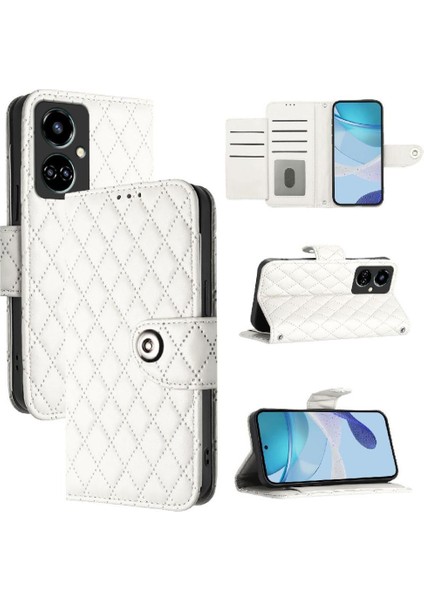 Tecno Camon 19 Bilek Şeridi Kart Tutucu Için Kılıf Darbeye Dayanıklı Şık Cüzdan (Yurt Dışından)
