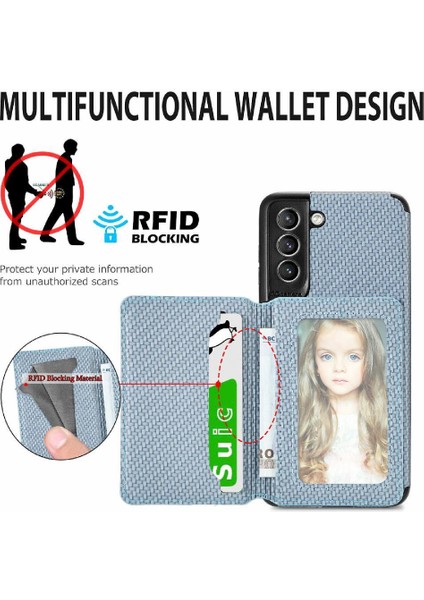 Samsung Galaxy S21 Artı Rfıd Engelleme Manyetik Kart Tutucu Standı (Yurt Dışından) fırsatları