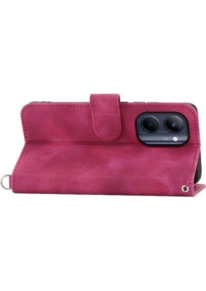 Realme C33 Darbeye Dayanıklı Kabartmalı Çoklu Kredi Kartı Yuvaları Için Flip Case (Yurt Dışından) fırsatları