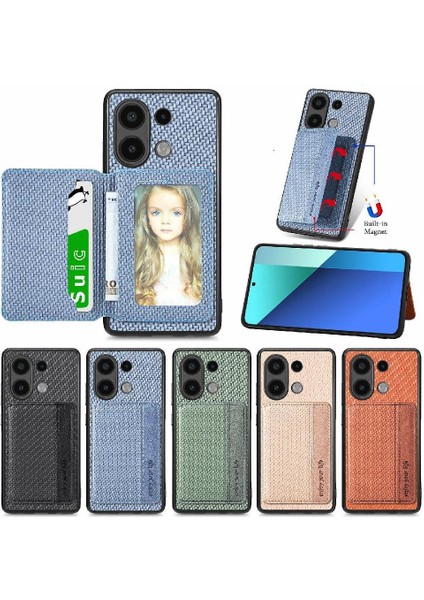 Xiaomi Redmi Için Not 13 4g Standı Fonksiyonu Manyetik Kart Tutucu Rfıd (Yurt Dışından) indirimleri