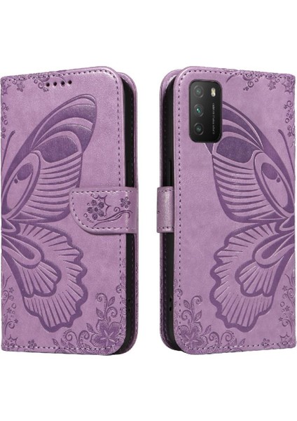 Xiaomi Redmi 9t Için Flip Case Kredi Kartı Yuvası ile Ayrılabilir El Kayışı (Yurt Dışından) modelleri
