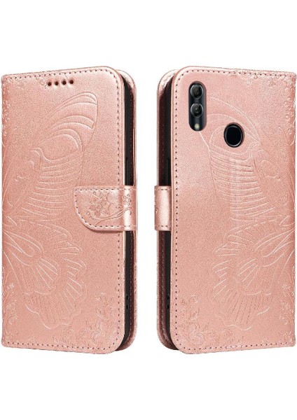 Kredi Kartı Yuvası ile Onur 10 Lite Için Flip Case Ayrılabilir El Kayışı (Yurt Dışından)
