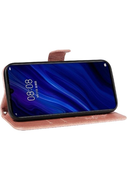 Kredi Kartı Yuvası ile Huawei P30 Için Flip Case Ayrılabilir El Kayışı Yüksek (Yurt Dışından) indirimleri