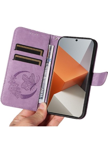 Xiaomi Redmi Not Için Flip Case 13 Pro Artı 5g ile Yüksek Kaliteli Deri (Yurt Dışından)