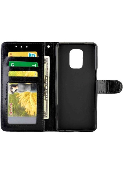 Xiaomi Redmi Not 9 Için Flip Case Pro Kart Tutucu Darbeye Manyetik Pu (Yurt Dışından) modelleri
