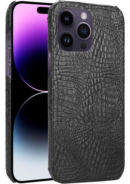 IPhone 14 Pro Anti Scratch Klasik Timsah Için Şık Klasik Kılıf (Yurt Dışından)