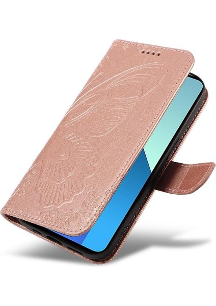 Xiaomi Redmi Not 13 Için Flip Case 4g Ayrılabilir El Kayışı Kabartmalı Yüksek (Yurt Dışından) indirimleri