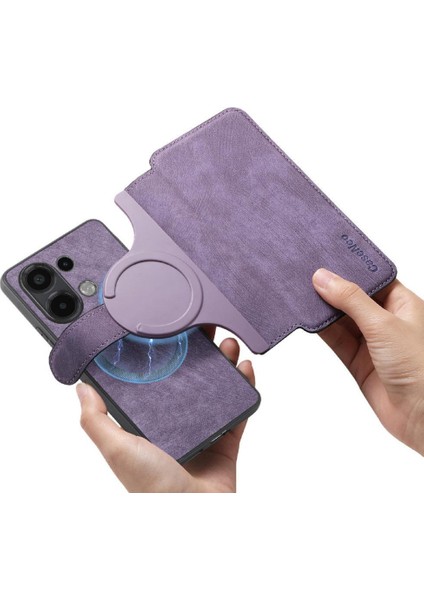 Xiaomi Redmi Not 13 Için Flip Case 4g Cüzdan Mıknatıs Koruyucu Malzeme (Yurt Dışından)