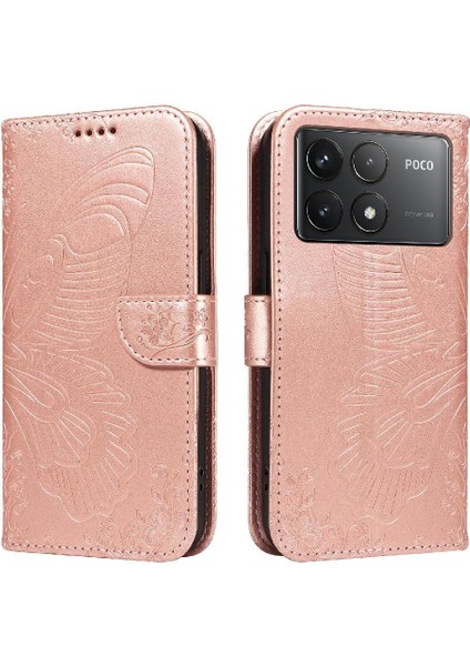 Kredi Kartı Yuvası ile Xiaomi Redmi K70 Yüksek Kaliteli Deri Için Flip Case (Yurt Dışından)
