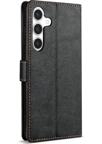 Samsung Galaxy S24 Kart Yuvaları Için Flip Case Anti Kayma Çift Katmanlı Kapatma (Yurt Dışından) indirimleri