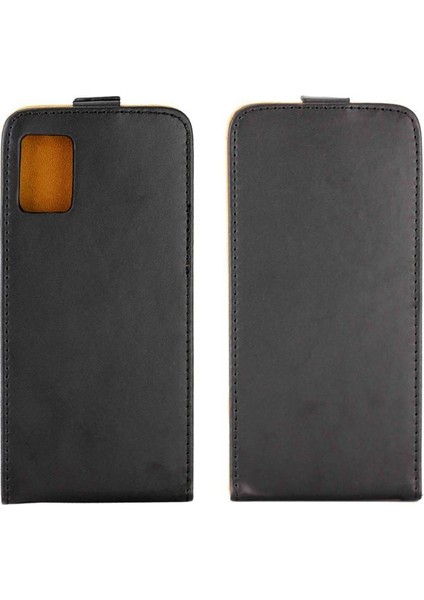 Samsung Galaxy A51 5g Tpu Deri Koruyucu Kapak Için Dikey Flip Case (Yurt Dışından)