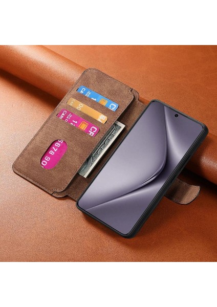 Huawei Pura 70 Pro Mıknatıs Koruyucu Malzeme Için Flip Case Cüzdan Kart (Yurt Dışından) fırsatları