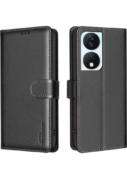 Onur X7B Rfıd Engelleme Cüzdan Kart Tutucu Kickstand Pu Için Flip Case (Yurt Dışından) indirimleri