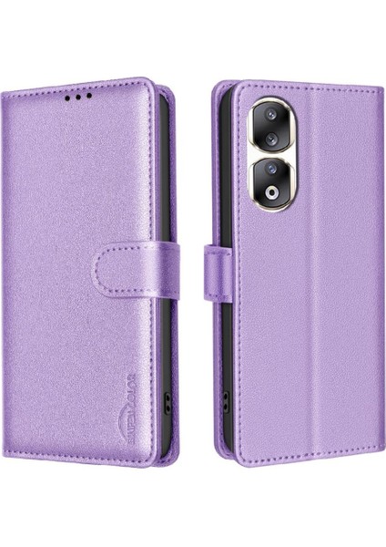 Onur 90 Pro Için Flip Case Pu Deri Cüzdan Manyetik Kart Tutucu Rfıd (Yurt Dışından)