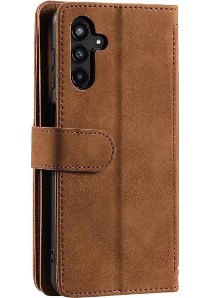 Samsung Galaxy A34 5g 9 Kart Yuvaları Pu Deri Cüzdan Için Flip Case (Yurt Dışından) modelleri