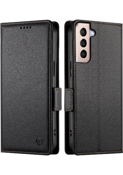 Samsung Galaxy S21 Artı Flip Cüzdan Kartvizit Yuvaları Kullanımı Için Flip Case (Yurt Dışından)