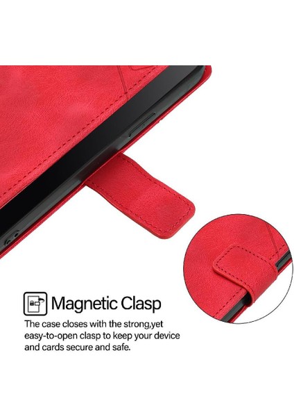 Oneplus 9 Için Kılıf Pro Cüzdan Kapak Çevirin Kart Tutucu Manyetik Deri (Yurt Dışından)