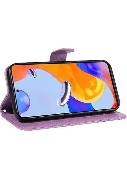 Xiaomi Redmi Not 11 Pro Için Flip Case Artı Ayrılabilir El Kayışı Yüksek (Yurt Dışından)