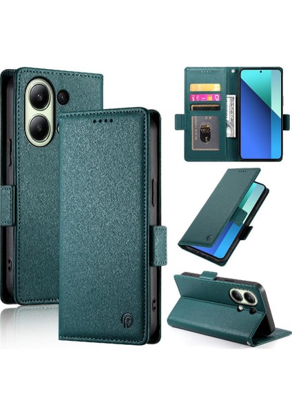 Xiaomi Redmi Not 13 4g Günlük Kullanım Için Flip Case Iş Cüzdan Flip Kart (Yurt Dışından)