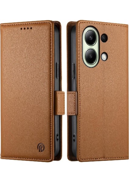 Xiaomi Redmi Not 13 4g Günlük Kullanım Için Flip Case Iş Cüzdan Flip Kart (Yurt Dışından)