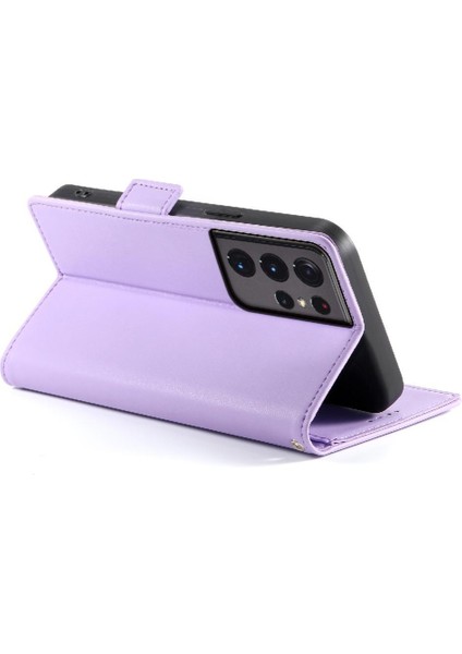 Samsung Galaxy S21 Ultra Cüzdan Kart Yuvaları Flip Iş Kullanımı Için Flip Case (Yurt Dışından) fırsatları