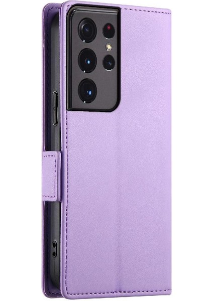 Samsung Galaxy S21 Ultra Cüzdan Kart Yuvaları Flip Iş Kullanımı Için Flip Case (Yurt Dışından) indirimleri