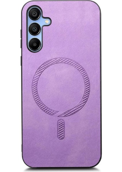 Samsung Galaxy A25 Hafif Ince Kablosuz Şarj Magsafe Araba (Yurt Dışından)