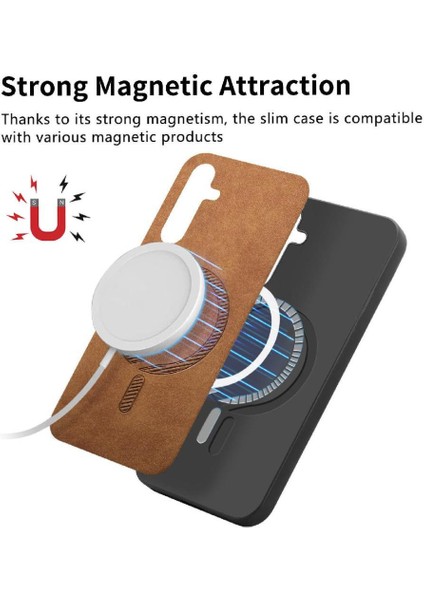 Samsung Galaxy A05S Kablosuz Şarj Magsafe Araba Mounts Için Flip Case (Yurt Dışından) fırsatları